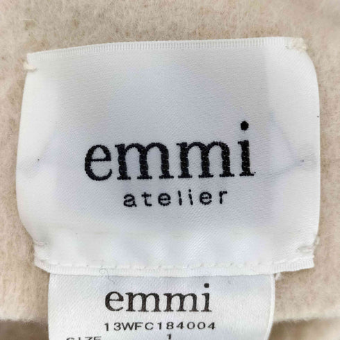 エミアトリエ emmi atelier リバーロングコート レディース 1