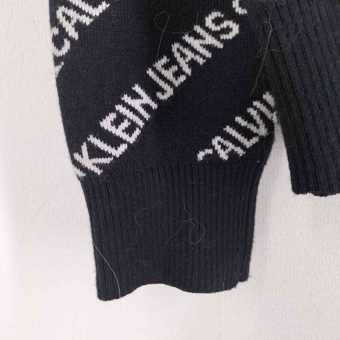 カルバンクラインジーンズ Calvin Klein Jeans A- INSTITUTIONAL ボックス AOP セーター メンズ import:L