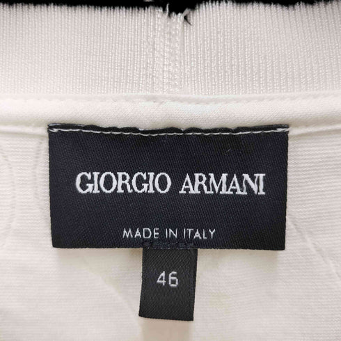 ジョルジオアルマーニ Giorgio Armani デザインS/S TEE メンズ 46