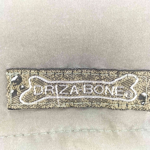 DRIZA BONE ロゴワッペンドローコード付き サイドジップ アノラック パーカー メンズ