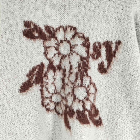 iisy 23AW フラワージャガードニット メンズ JPN:L