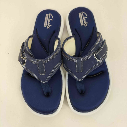 クラークス Clarks Blue Flip Flop レディース