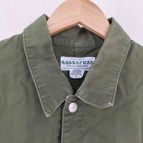 ササフラス SASSAFRAS double feel sun jacket ダブルフィールサンジャケット メンズ JPN:L