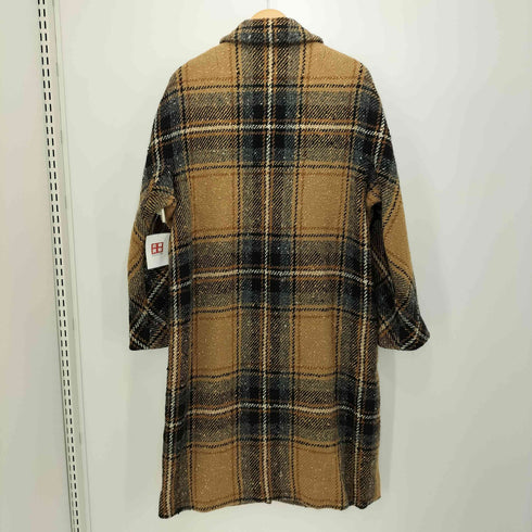 ヨークランド YORKLAND ツイードロングコート レディース 9