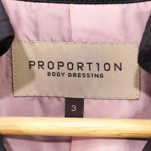 プロポーションバイボディードレッシング PROPORTION BODY DRESSING タイトデザイントレンチコート レディース JPN:3