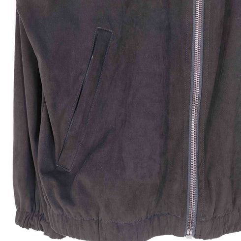 ザラ ZARA フェイクスエード ジップアップジャケット MA-1 ブルゾン メンズ import:M