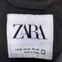 ザラ ZARA フェイクスエード ジップアップジャケット MA-1 ブルゾン メンズ import:M