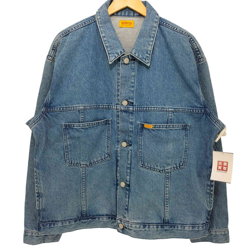 エドウィン EDWIN YELLOWTAB BOXフィット デニムジャケット メンズ L