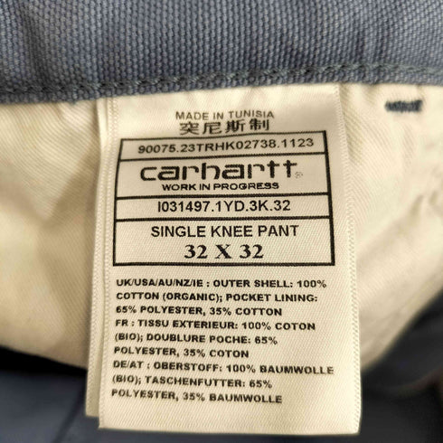 カーハートワークインプログレス Carhartt WIP SINGLE KNEE PANTS メンズ 32X32