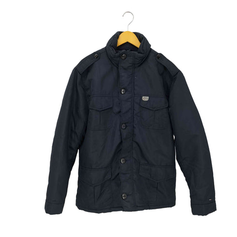 HIFIGER DENIM パテッドミリタリージャケット メンズ import:L