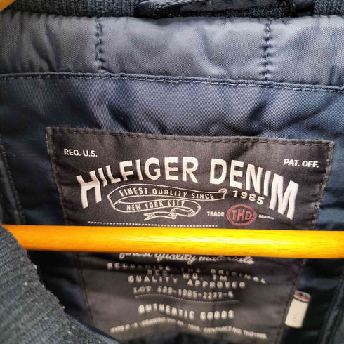 HIFIGER DENIM パテッドミリタリージャケット メンズ import:L