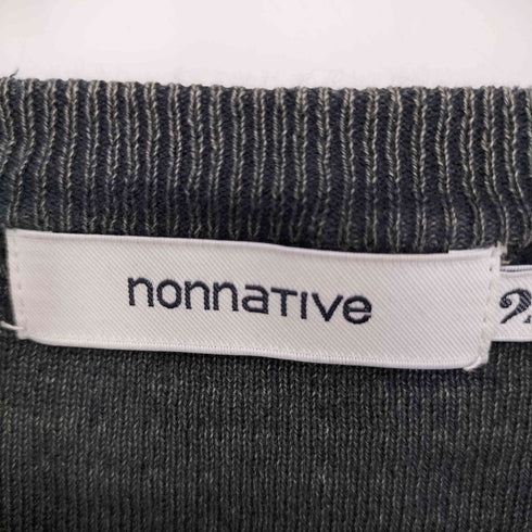 ノンネイティブ nonnative GARDENER SWEATER S/S COTTON YARN WAFFLE ワッフル Tシャツ メンズ JPN:2