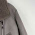 ザラ ZARA B-3 フェイクムートン FAUX LEATHER SHEARLING DOUBLE-FACED BIKER JACKET レディース import:XS