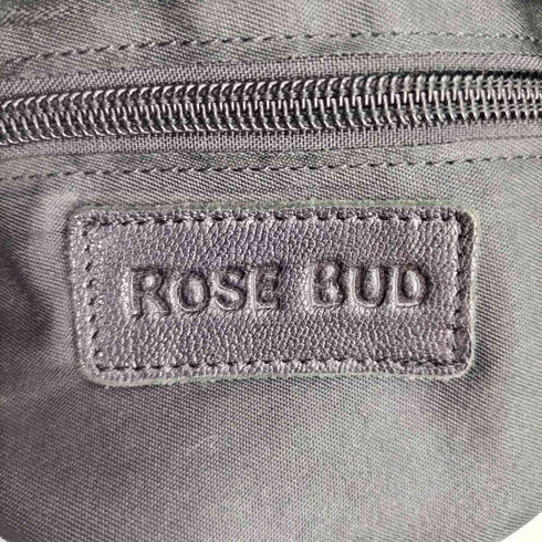 ローズバッド ROSE BUD フリンジ スタッズ レザー バッグ レディース