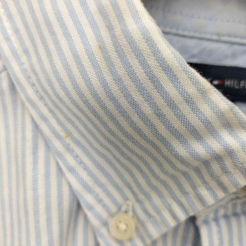 トミーヒルフィガー TOMMY HILFIGER ストライプ柄S/Sシャツ メンズ S