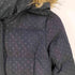 トミーヒルフィガー TOMMY HILFIGER フェイクファー付き ドット柄 ダウンコート レディース import:S