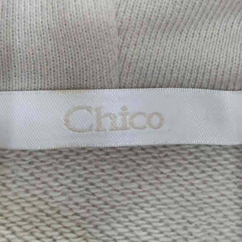 チコ Chico フードスウェットリブミニワンピ レディース FREE