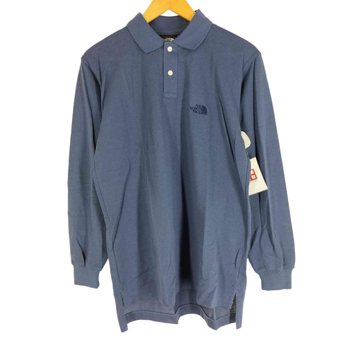 ザノースフェイス THE NORTH FACE L/S ポロシャツ 日本製 メンズ import:M