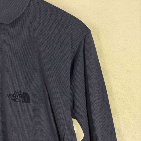 ザノースフェイス THE NORTH FACE L/S ポロシャツ 日本製 メンズ import:M