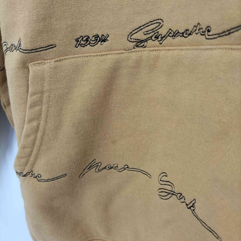 シュプリーム Supreme 22SS Script Stripe Hooded Sweatshirt メンズ import:L