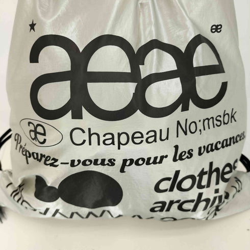 ナップサック web logo gym sack レディース