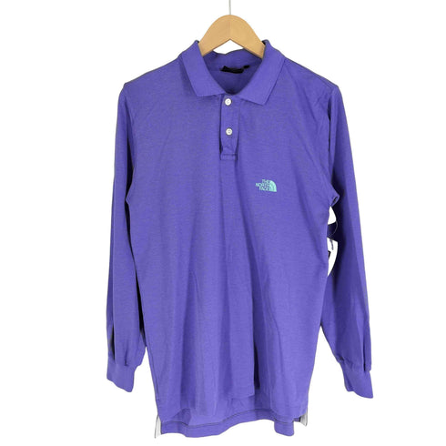 ザノースフェイス THE NORTH FACE L/S ポロシャツ 日本製 メンズ import:M