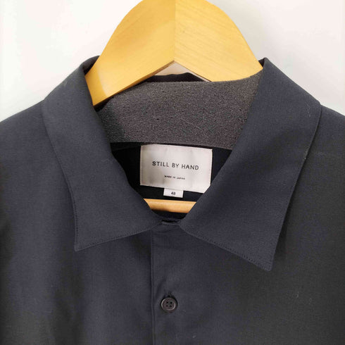 スティルバイハンド STILL BY HAND モヘヤ混 S/Sオープンカラーシャツ メンズ JPN:48
