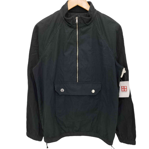 アーペーセー A.P.C. ハーフジップ カンガルーポケット プルオーバージャケット メンズ import:XS