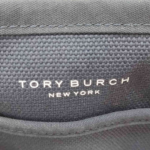 トリーバーチ TORY BURCH ロゴプリントキャンバストートバッグ レディース