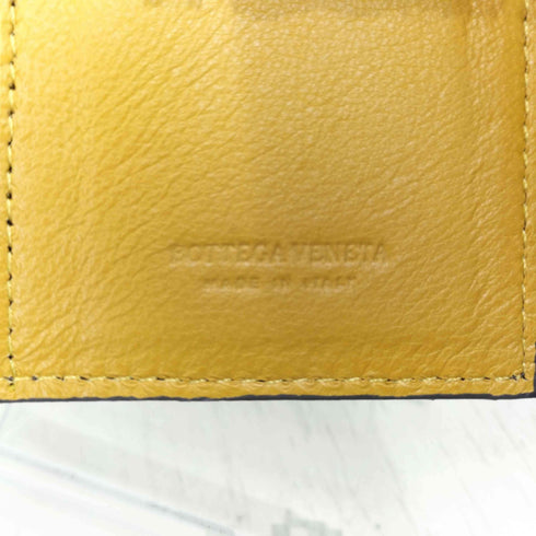 ボッテガヴェネタ BOTTEGA VENETA 三つ折りレザーウォレット レディース