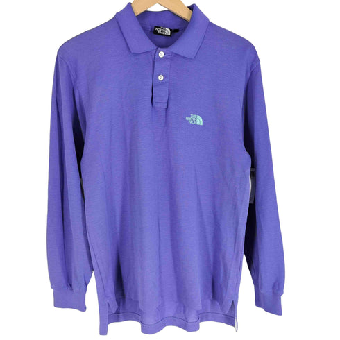 ザノースフェイス THE NORTH FACE L/S ポロシャツ 日本製 メンズ import:M