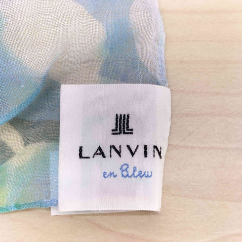 ランバンオンブルー LANVIN en Bleu 大判ストール レディース