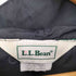 エルエルビーン L.L.Bean 80S~90S ナイロンアノラックパーカー ブラック メンズ import:L