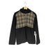 バーバリーブラックレーベル BURBERRY BLACK LABEL ノバチェック切り替えフリースジップアップパーカー メンズ 3