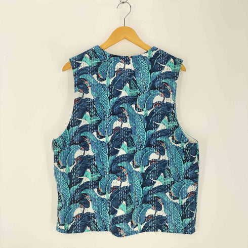 ジャーナルスタンダードホームステッド JOURNAL STANDARD J.S HOMESTEAD NOVEL CLOTHING アロハ柄 ベスト メンズ