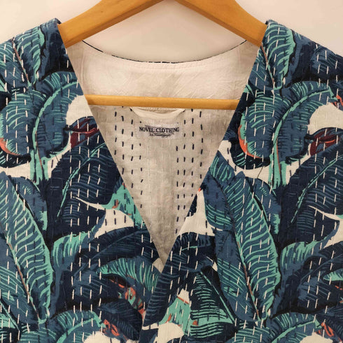 ジャーナルスタンダードホームステッド JOURNAL STANDARD J.S HOMESTEAD NOVEL CLOTHING アロハ柄 ベスト メンズ