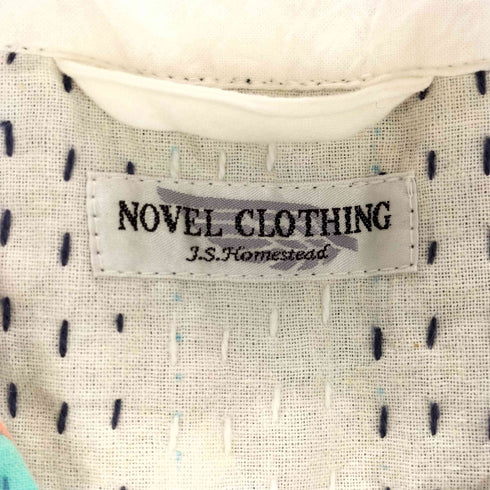 ジャーナルスタンダードホームステッド JOURNAL STANDARD J.S HOMESTEAD NOVEL CLOTHING アロハ柄 ベスト メンズ
