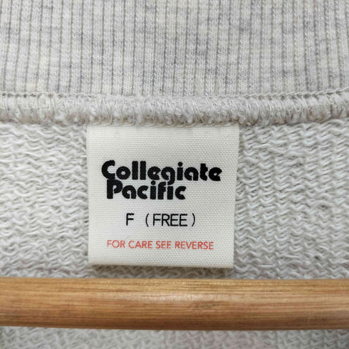 カレッジパシフィック Collegiate Pacific クルーネックトレーナー レディース F