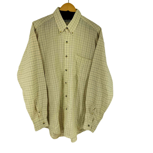 エルエルビーン L.L.Bean 80S L/S チェックシャツ ボタンダウン メンズ JPN:L