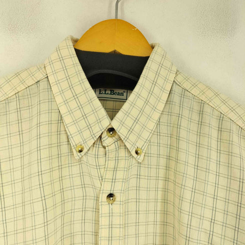 エルエルビーン L.L.Bean 80S L/S チェックシャツ ボタンダウン メンズ JPN:L