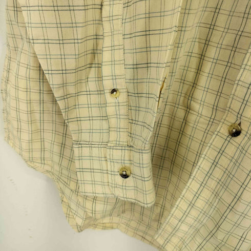 エルエルビーン L.L.Bean 80S L/S チェックシャツ ボタンダウン メンズ JPN:L