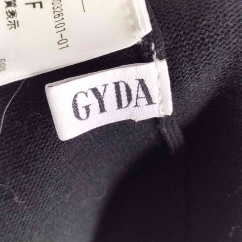 ジェイダ GYDA 22AW BACK OPEN DEEPスリット フレアワンピース レディース FREE