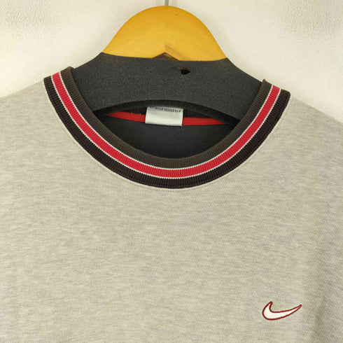 ナイキ NIKE 90S 白タグ フロントスウォッシュロゴスウェット リブボーダー メンズ JPN:XL