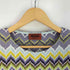 ミッソーニ MISSONI イタリア製 総柄 レーヨンシルクニット Tシャツ レディース 11