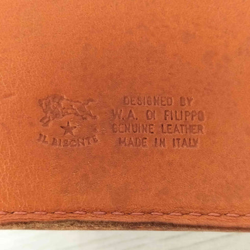 イルビゾンテ IL BISONTE レザー 三つ折り財布 メンズ