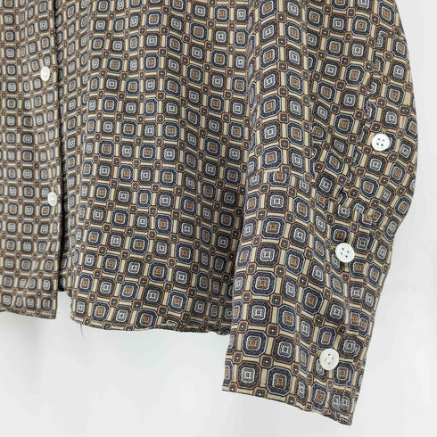 バナナリパブリック BANANA REPUBLIC 22AW シルク リゾート シャツ レディース import:L