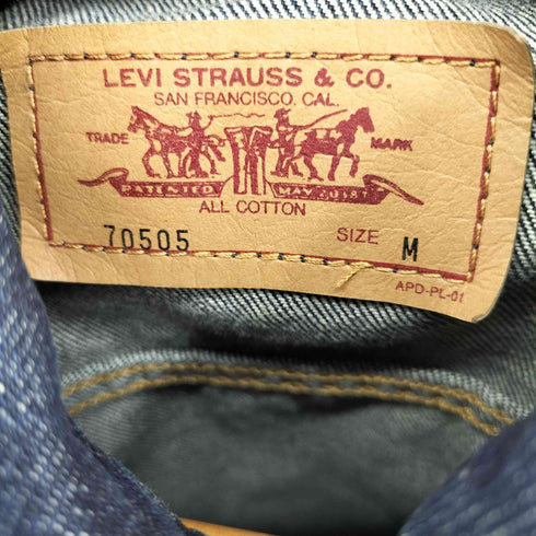 リーバイス Levis 90s 70505 復刻 3rd デニムジャケット メンズ JPN:M