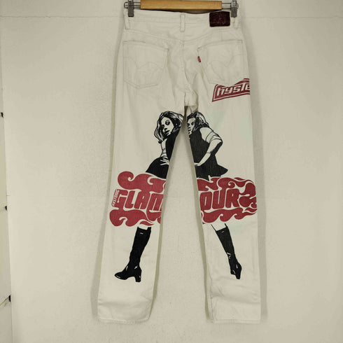 ヒステリックグラマー HYSTERIC GLAMOUR ヒスガールプリントジップパンツ レディース