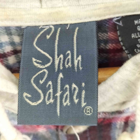 90s Shah Safari フード シャツ メンズ JPN:L