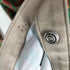 エムワイオービーエヌワイシー M.Y.O.B NYC RETRO BUTTON UP SHIRT フェイクスエード×ベルベット 切り替え カットアウトシャツ レディース FREE